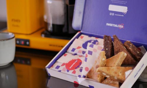 brownie cadeau koffie