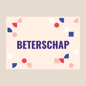 Beterschap Kaartje